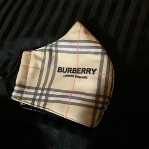 Burberry face mask